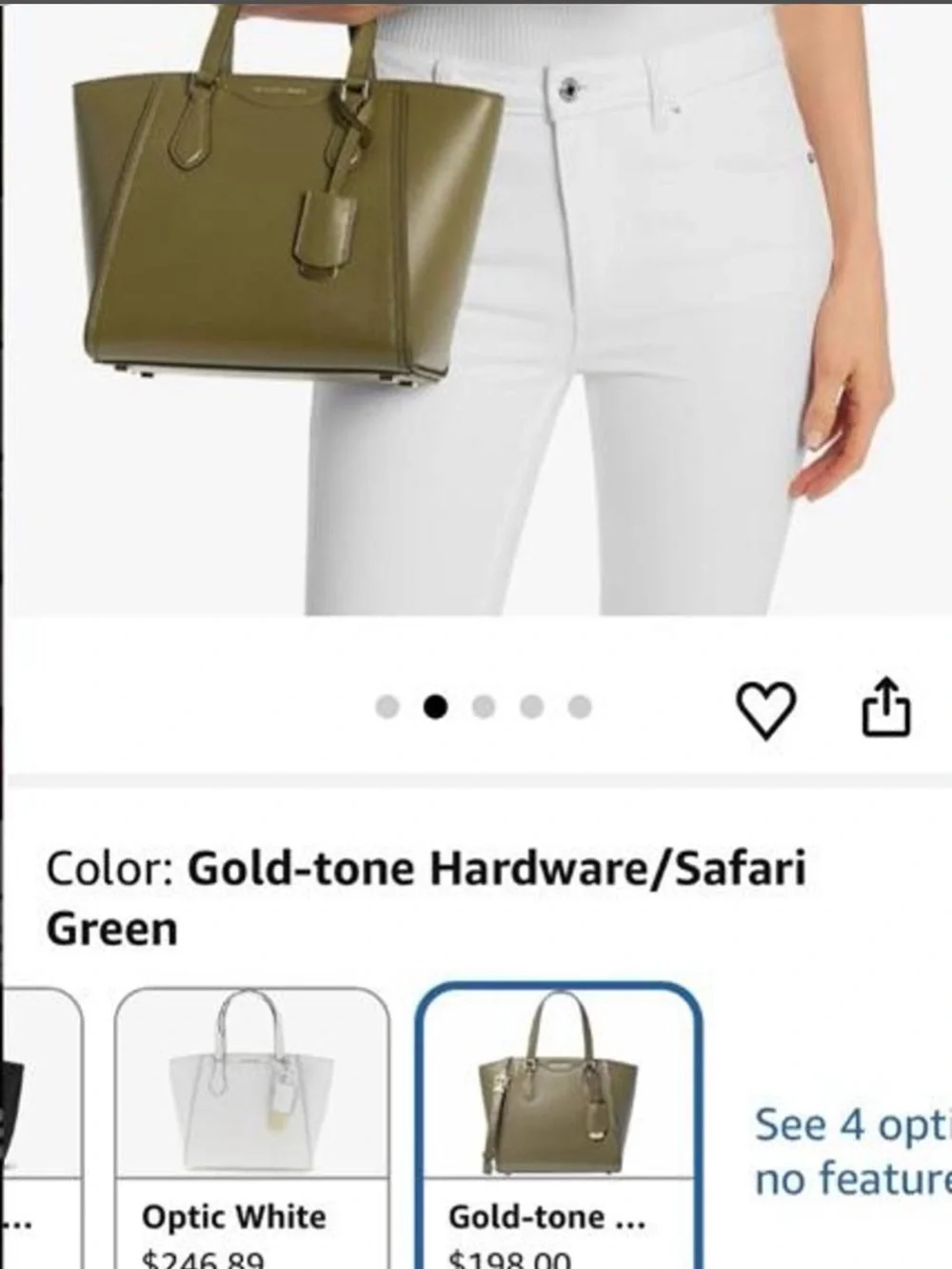 Michael Kors Women's Taryn Small Convertible Crossbody Bag